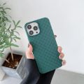 iPhone 13 12 Pro XS Max XR X Case Breathable Mesh BV Grid Weaving Soft TPU Case. 