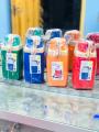 Water Bottles /School Water Bottles/Kids Bottles/Hot and Cold Plastic Water Bottle with Strap Random Colors (small size /medium size). 