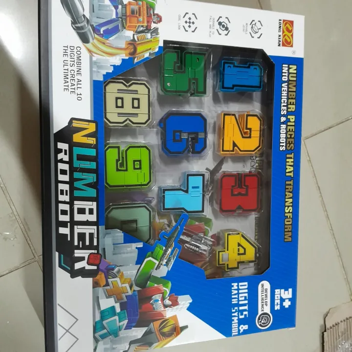 Number%20Transforming%20Toys%20Digital%20Deformation%20Robot%20Toy%20Complete%20Set%200%20to%209%20-%20Image%206