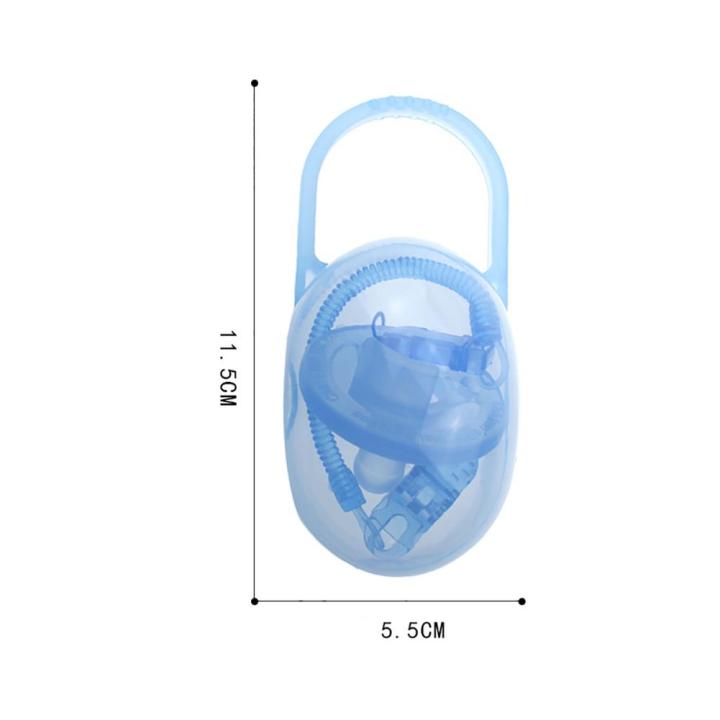 NYT%20Solid%20Color%20Baby%20Pacifier%20Soother%20Box%20Container%20Safe%20Holder%20Travel%20Storage%20Case%20-%20Image%204
