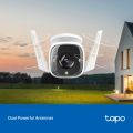 TP-Link Tapo C320WS Outdoor Security Wi-Fi Camera — 4MP QHD, Full-Color Night Vision, IP66 Weatherproof. 