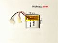 Lithium ion 3.7V 400 MAH 502020 Lipo Cell High Quality Slim Battery For Airpods, watches, Earbuds, Handsfree, headsets, Toys and Projects. 