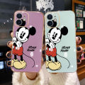 YIWESAN For vivo Y20i Case Thin Plating Side Edge Square New Design Phone Cases Cartoon Cute Mickey Pattern Silicone Casing Full Cover Camera Protection Shockproof Softcase. 