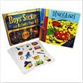 Boys' Sticker and activity Pack By igloo books. 