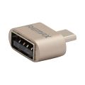 Remax Type-C OTG Adapter Female USB to Type-C Female Data Adapter Travel Converter Connect USB Flash Drive, Mouse To Mobile. 