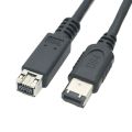 60CM IEEE1394 Firewire 800 9-pin/6-pin Cable, FireWire 800 400 IEEE 1394 Cable (9pin 6pin) 2FT. 