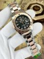 ANALOG ROLEX TIME WITH DATE FEATURE WATCHES FOR WOMEN. 