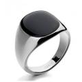 Black Stone Men Fashion Ring. 
