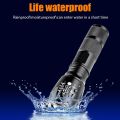 【2023】 Portable Powerful XML-T6 LED Flashlight Waterproof Lantern Torch Use 18650 Rechargeable Battery Camping Tactical Flash Light. 