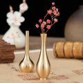 Mini Pure copper vase gold decor living room Antique vase unique flower vase Adorelove. 