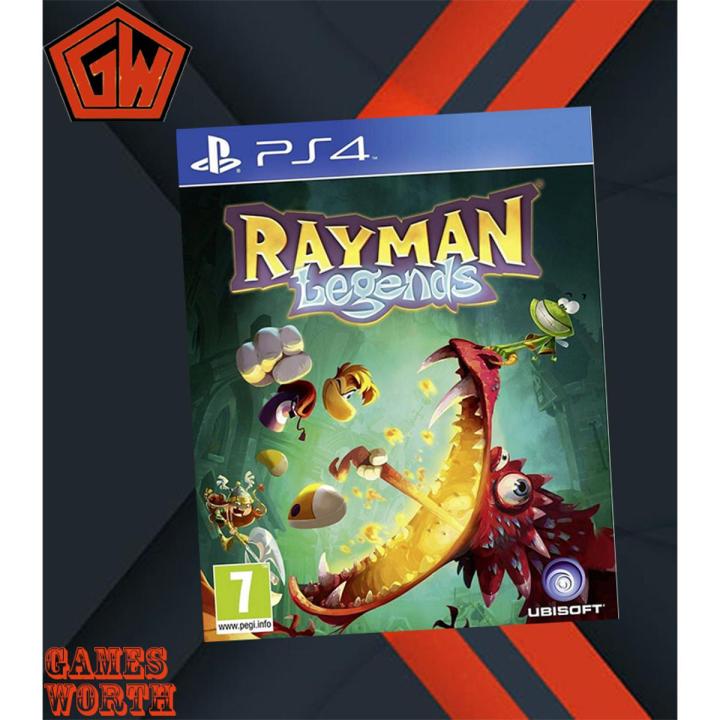 PLAYSTATION 4 DVD RAYMAN LEGENDS PS4 GAME