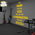 Gym Wall Decal, Home Gym Decor, Gym Decor, Gym Wall Art, Gym Wall Decor, Home Gym, Gym Decals, Gym Stickers, Gym Workout, Fitness, Gifts. 