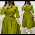 Long 2 side Pocket Style Summer Linen Shirt For Women. 