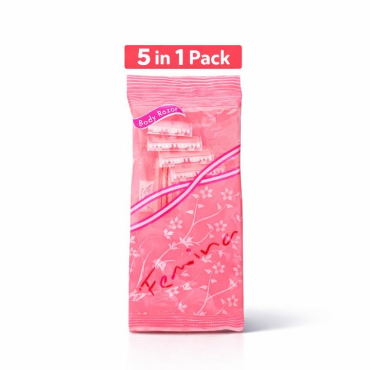 Famina Body Razor for Women – Painless Hair Removal Razor for Face, Arms & Body