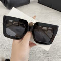 Fashion Box Chain UV Protective Frame Sunglasses for Women Girl. 