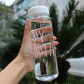 Water Cup Convenient Leak-proof Anti-slip Transparent Water Cup. 