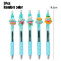 3/6Pcs Cartoon Clown Fish Press Neutral Pen Cute Water Pens for Students School Supplies. 