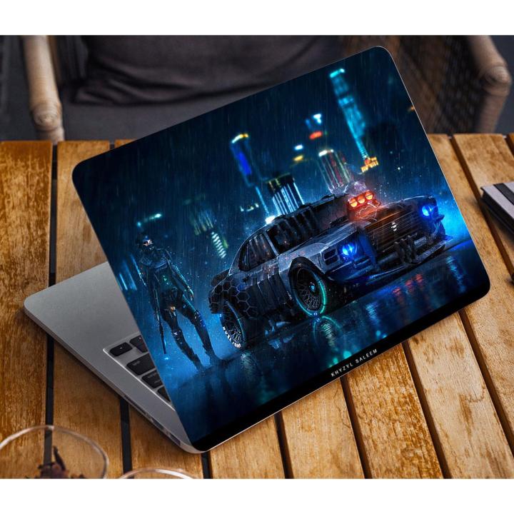 Car Rear Notebook Cover Awesome Car Designs khyzyl saleem Laptop Notebook Skin Sticker Cover ...