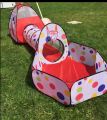 Kids Pop Up Play Tunnel Tent House, Game Play Children's Crawl Tunnel(Tunnel 3 pcs). 