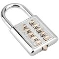 8 Digit Push Button Combination Padlock for gym school locker suitcase Travel bags security Number code Lock. 