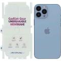 Unbreakable Membrane Sheet Back Protector with (Logo Cut) FOR just iPhone. 