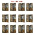 Pack of 12 | 6 Dress bags 14 by 18 Inches / Cloth Storage Bag / Wardrobe Organizer / Garments bag / Suit Clothing Protector / Zipper Bag / Clothes Cover Case / Wardrobe Organisers. 