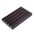 Challenge Coin Display Stand Rack Coin Holder 4-Row Torched Wood Challenge Coin Display Holder Stand. 