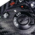 nikon D750 camera skin black carbon fiber. 