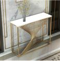 Console Table Rectangle Stone Sofa Table Modern Porch Table Rectangular Italian Minimalist Nordic Slate Narrow Shelf Strip Case Decoration Home Gold 31"L x 12"W x 31"H. 