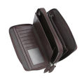 Baellerry Men Wallets Long Clutch Purse Large Capacity Zippers Wallet Male PU Leather Wallet Men Business Wallet. 