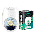 VGR V-706 Professional Rechargeable Electric Lady Epilator professional lady epilator VGR V-706 epilator rechargeable electric epilator hair removal machine 18-tweezer epilator wet and dry epilator USB charging epilator cordless epilator for women. 