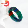 Vist Fox Party Ring Luxury Simple Style Blue Cloud Ring. 