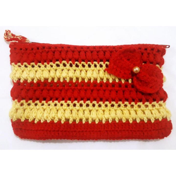 Handmade Crochet Mobile Pouch/Purse