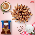 BONY-O Wafers Master Roll 80g (Chocolate,Strawberry,Vanilla). 