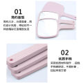 HD princess mirror handle makeup mirror hand-held mirror tattoo embroidery eyelash tool beauty salon custom portable vanity mirror. 