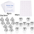 New Fake Lip Stud Ring Nose Ring Eyebrow Ring Dimple Sticker Piercing Jewelry. 
