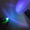 Invisible Ink Pen Creative Magic LED Highlighter Pen 2 In 1 UV Black Light. 