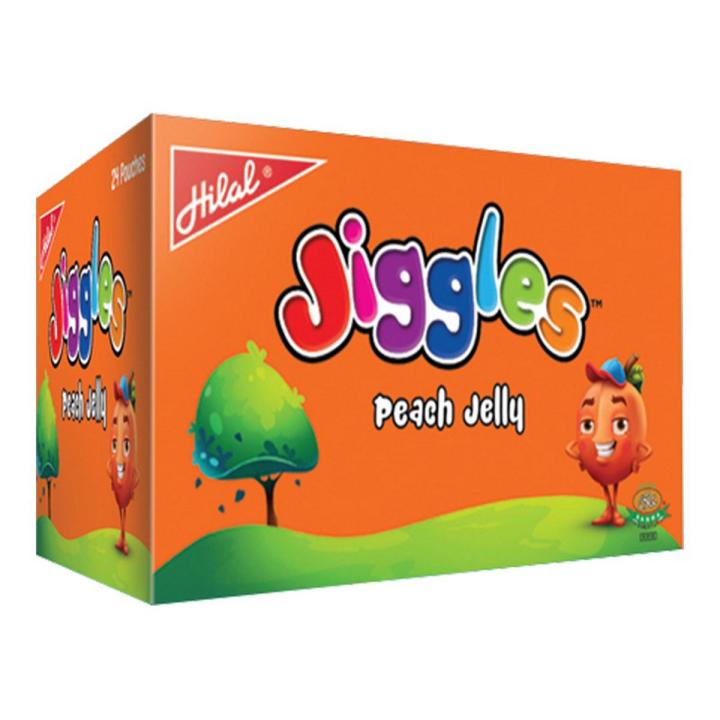 Jiggles Peach Jelly (24 PCs)