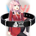 Anime DARLING In The FRANXX Cosplay Wristband Zero Two CODE: 002 Bracelet 8 Styles Adult COS Accessories Props Fans Gifts. 