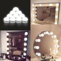 Hollywood Style LED Vanity Mirror Lights Kit with Dimmable Light Bulbs Lighting Fixture Strip For Makeup Mirror Vanity Table Set. 