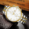 Men's Wrist Watches 2022 Luxury Brand Orlando Mens Quartz Watches Men Business Male Clock Gentlemen Casual Fashion Wristwatch. 