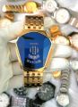 Diesel Watch, New model diesel watch, NEW LOOK CUT GLASS SHAPE CHAIN WATCH. 