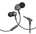 SPACE URBAN Extra Bass Earphones UR-517 with Inbuilt Mic, Enhanced Bass Drivers, and Curved Design. 