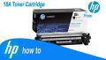 HP 18A ( CF218A ) Toner Cartridge Compatible Laserjet Pro M104, M104a, M104w, M132 MFP, M132a MFP, M132fn MFP, M132fw, M132nw, M132snw Black. 