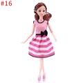 Barbie Doll Clothes and Barbi Body Accessories Barbi Outfit Handmade Party Wedding Dress Kids Toys Girls Gift 30 Cm. 