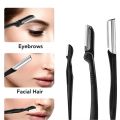 Eyebrow Cutters Set Eyebrow Trimmer Eyebrow Razor Kit Hair Removal Razor Woman Eyebrow Shaper Tweezers Makeup Tools 1/12pcs. 