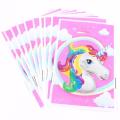 Pack of 10 Party Goodie Bags Bithday Gift Bags-Unicorn Theme Bags. 