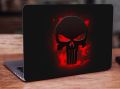 The Punisher, skull, blood, red Laptop Skin Vinyl Sticker Decal, 12 13 13.3 14 15 15.4 15.6 inch Laptop Skin Sticker Cover Art Decal Protector Fits All Laptops. 