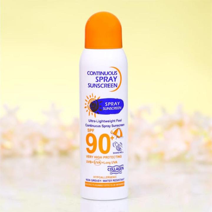 Wokali Sunscreen Spray Sunblock Skin Moisturizing SPF90  230ml in pakistan