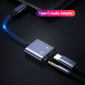USB-C Audio Adapter Wear-resistant Type-C to 3.5mm Earphone Jack Adapter AUX Audio Cable. 